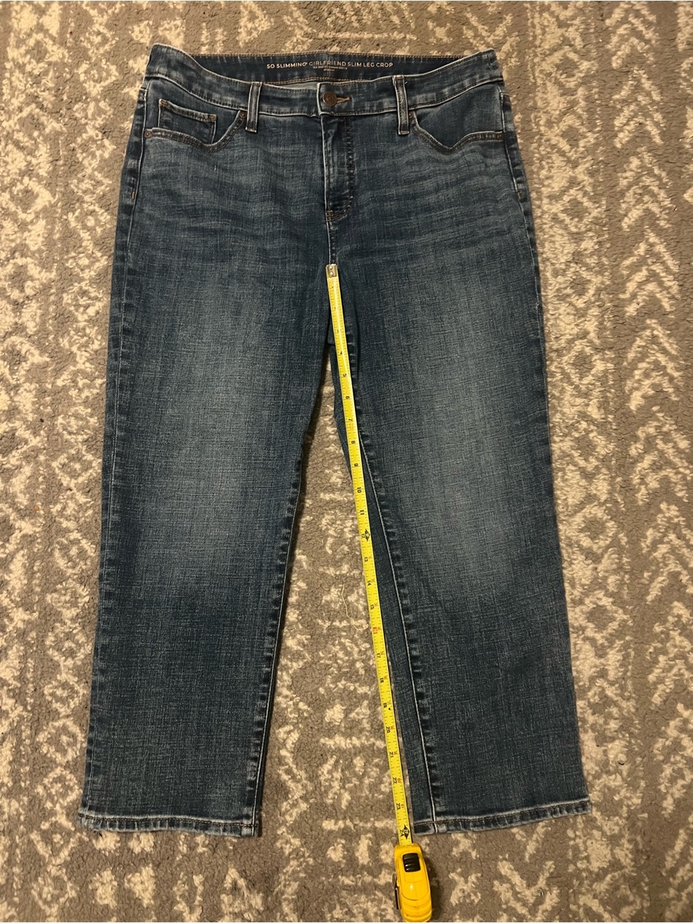 Chicos so slimming cropped capri jeans size 1.5 (10) (A123) - Picture 2 of 8